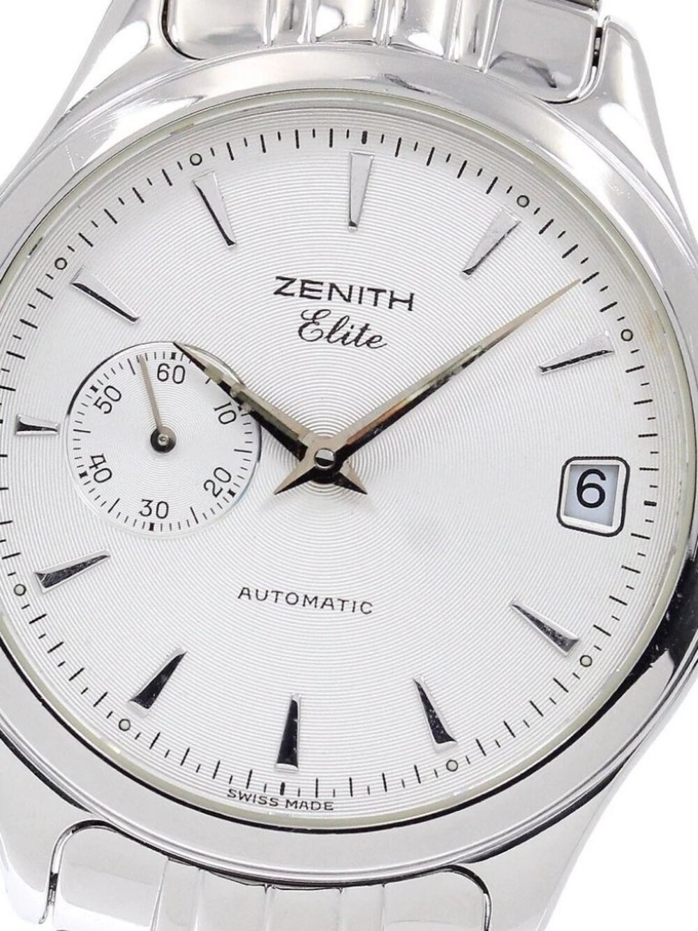 ZENITH Class elite 02.0040.680 Date Silver Dial Automatic Men's Watch_939136